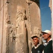 at-persepolis-docents-standing