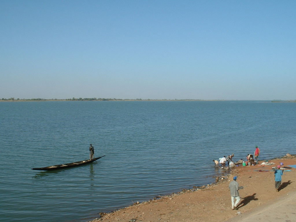 The Niger river in Mali.